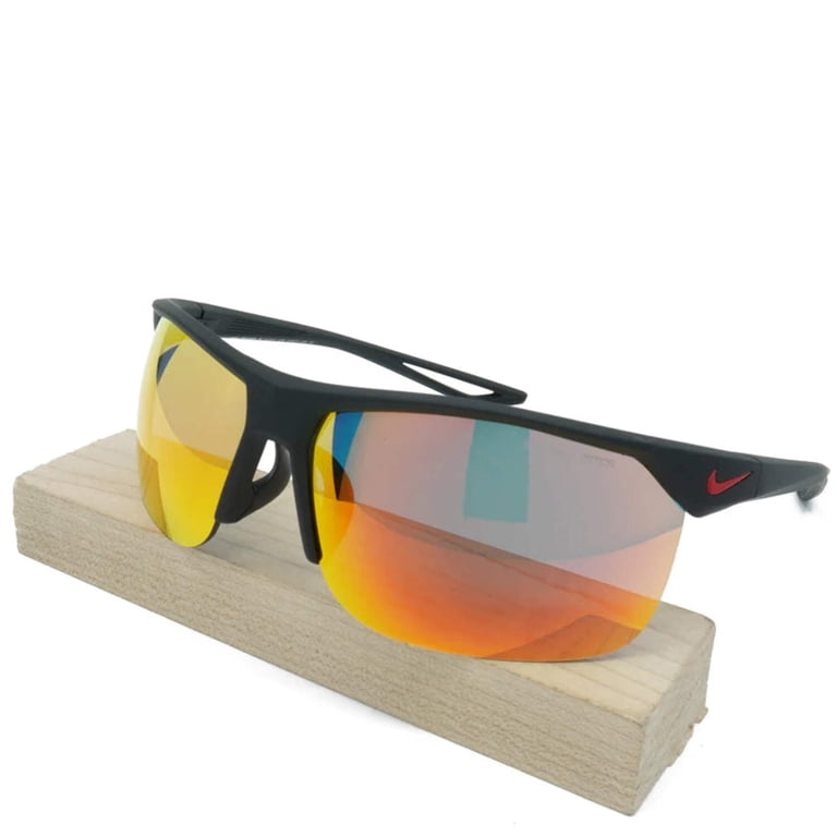 Nike Trainer M Men's Black Semi-Rimless Wrap Sunglasses NKEV1013 Nike Trainer M Men's Black Semi-Rimless Wrap Sunglasses NKEV1013