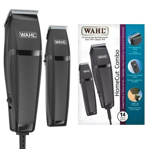 Maquina Wahl Rasuradora Eléctrica  y Cortadora de bigote barba y cuerpo Combo 14 pzas 79450
