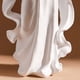 thumbnail image 4 of Figura Ángel Rezando Escultura Tallada Oración Hada Resina La Habitación Del (S), 4 of 5