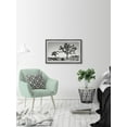 thumbnail image 4 of Marmont Hill Mountain Top Trees Framed Wall Art, 1.50" x 30.00", 4 of 6