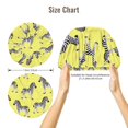thumbnail image 2 of cute Zebra yellow Silk Bonnet for Sleeping Women Men, Adjustable Elastic Satin Bonnet Bonnet for Sleeping, Soft Similar Silk Curly Cuteness Hair Bonnet for Sleeping, 2 of 7