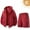 Red, variant on Sentmoon Travel Sets for Women Cute Tops for Women and Elastic Waist Running Shorts Long Sleeve Hooded Neck Womens Travel Outfit Relaxed Solid Color Clothes with Pockets for Fall Hiking
