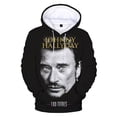 thumbnail image 3 of Sudadera con capucha para hombre y mujer con estampado 3D del cantante francés Johnny Hallyday, jersey informal de gran tamaño, sudadera popular de moda, ropa de tendencia para hombre, 3 of 4