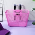 thumbnail image 4 of WEUVEB Bike Basket Front Bike Basket Pink 1 Set, 4 of 8