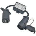 thumbnail image 2 of Yassdwbn USA to EU Trailer Light Converter US 7-Way RV Socket to EU 7-Pin Round Plug PnP, 2 of 5
