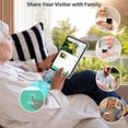 thumbnail image 6 of Bird Feeder with Camera, Smart AI Bird Breed Recognition, Birds Motion Detection with Real-Time Notice, 2K Auto Capture Bird Watching WiFi Camera, Solar-Powered Outdoor Charging Bird House,Green, 6 of 13