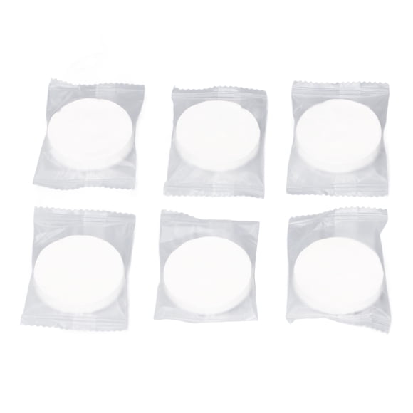 Toallas Comprimidas, Práctica Toalla Comprimida Desechable De Algodón De 6 Piezas Altamente Absorbente Con Caja De Almacenamiento Para El Hogar