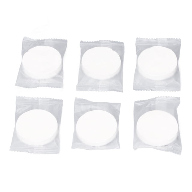 Toallas Comprimidas, Práctica Toalla Comprimida Desechable De Algodón De 6 Piezas Altamente Absorbente Con Caja De Almacenamiento Para El Hogar