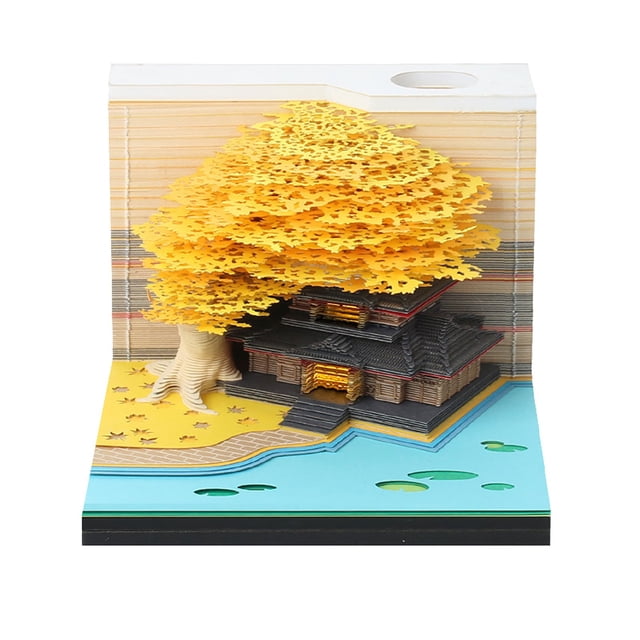 LADIGASU Regalos Decoración de Sobremesa Escultura de Papel Apuntes de Manualidades Ofertas Flash Liquidación 1X Manual de Escultura de Papel