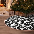 thumbnail image 4 of Salouo Panda1 Christmas Tree Skirt 48" Farmhouse Christmas Decorations Snowman Xmas Tree Skirt Tree Mat for Holiday Party Decor, 4 of 8