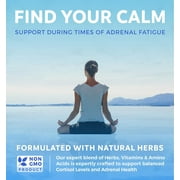 Healths Harmony Adrenal Support and Cortisol Manager Supplement, 120 Capsules