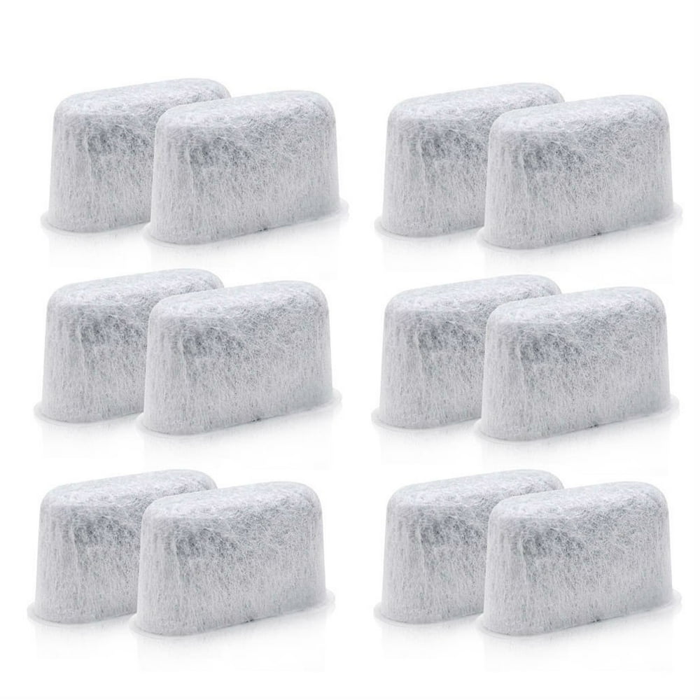 12 PACK Replacement Charcoal Coffee Water Filter for Cuisinart Coffee