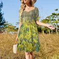thumbnail image 3 of A Host of Golden Daffodils Sleeveless Dress clothes for women Women's summer dress, 3 of 7