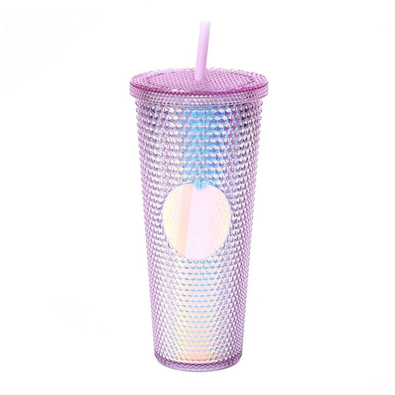 710ML/24OZ Large Capacity Water Cup Fully Studded Matte Tumbler