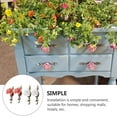 thumbnail image 2 of Soimiss Ceramic Single Hole Knobs Assorted Color Retro Design for Door Use Elegant, 2 of 5