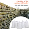 thumbnail image 3 of sacos de arena Bolsas de arena de polietileno vacías, bolsas de arena resistentes para inundaciones, barrera de agua, 10 Uds., 3 of 6