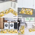 thumbnail image 6 of Lemon Paintings Kitchen Rugs and Mats Sets Of 2,Kitchen Decoration Rugs,Rubber Backing Non-Slip Floor Mat for Sink Washable Waterproof Laundry Room Runner Rugs, 6 of 7