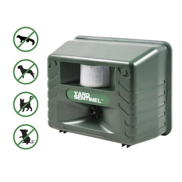 Aspectek Yard Sentinel Ultrasonic Outdoor Pest & Animal Repellent