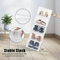 thumbnail image 3 of 12 Pack Shoe Storage Box,Clear Shoe Boxes Stackable Shoe Organizer For Closet Shoe Containers Shoe Box Storage Containers Plastic Shoe Boxes With Lids, 3 of 11