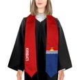 thumbnail image 3 of DABOYOZHZH Kiribati Flag Cool Graduation Stole Shawl Sash Honor For Study Aboard International Students, 3 of 9