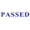 Blue, variant on Printtoo Passed Self Inking Rubber Stamp Pre-Inked Office Stamp- Home Office Business Stationery, Black- 42 x 9 mm
