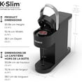thumbnail image 4 of Keurig K- Slim Single Serve K-Cup Pod Coffee Maker, Multistream Technology, Black, 4 of 5