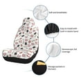 thumbnail image 3 of Goofa Fashion Printed Car Seat Covers, Automotive Seat Covers for Cars Trucks and SUVs, Quick Setup Universal Fit Elastic Seat Covers-1, 3 of 6