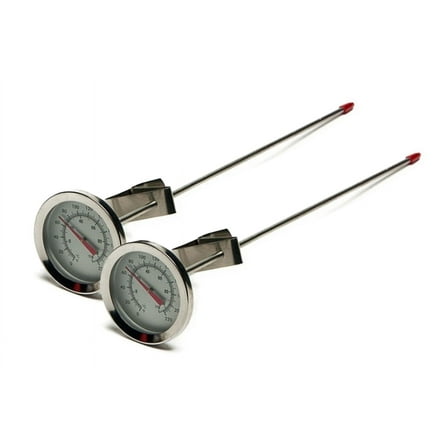 12" SS Dial Thermometer Homebrewing Brew Kettle Brew Pot, Pack of 2