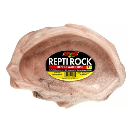 UPC: 0097612920505 | Zoo Med Repti Rock Food Dish  X-Large  Assorted Colors