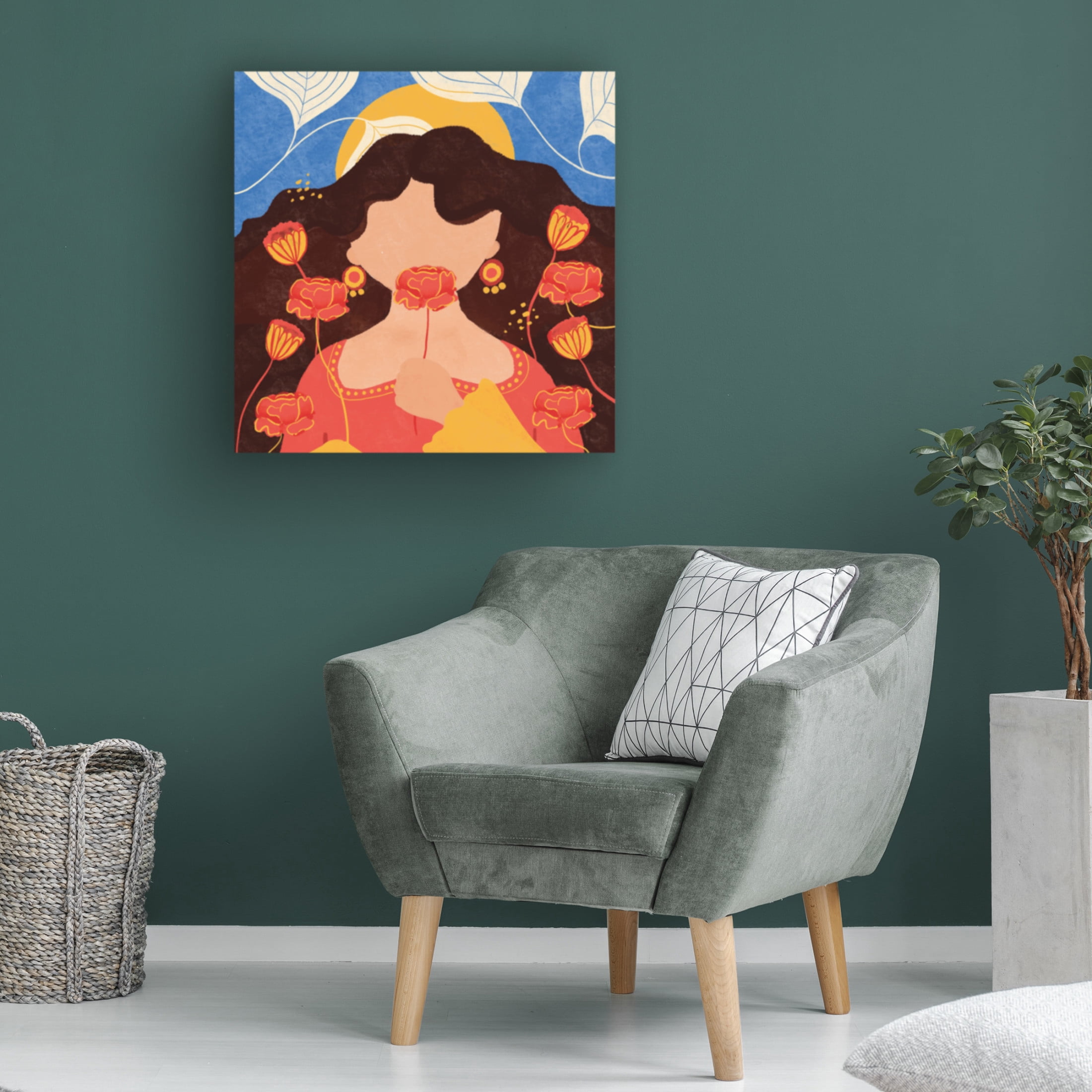 Trademark Fine Art Shriya Bhattacharya Modern Mughal E Azam Canvas Wall Art