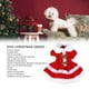 thumbnail image 4 of Lindo Vestido Navideño Para Perros Con Collar De Muñeca, Grueso Y Cómodo, Cálido Disfraz Navideño, Fácil De Usar, Para Fiesta De Cachorros Y Cosplay, 4 of 7