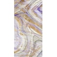 thumbnail image 2 of Studio W 9x14 White Modern Wood Framed Museum Art Print Titled - Amethyst and Gold I, 2 of 4