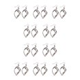 thumbnail image 3 of Guardurnaity 1 par de pendientes colgantes, bucle de remolino Simple, diario, joyería femenina, regalos para amigas a la moda, decoraciones para mujer, plata 10piezas, 3 of 6