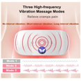 thumbnail image 3 of Youkk Menstrual Heating Belt Pad Electric Heated Waist Belt with 3 Heat Levels and 3 Vibrations Massage Models, 3 of 6