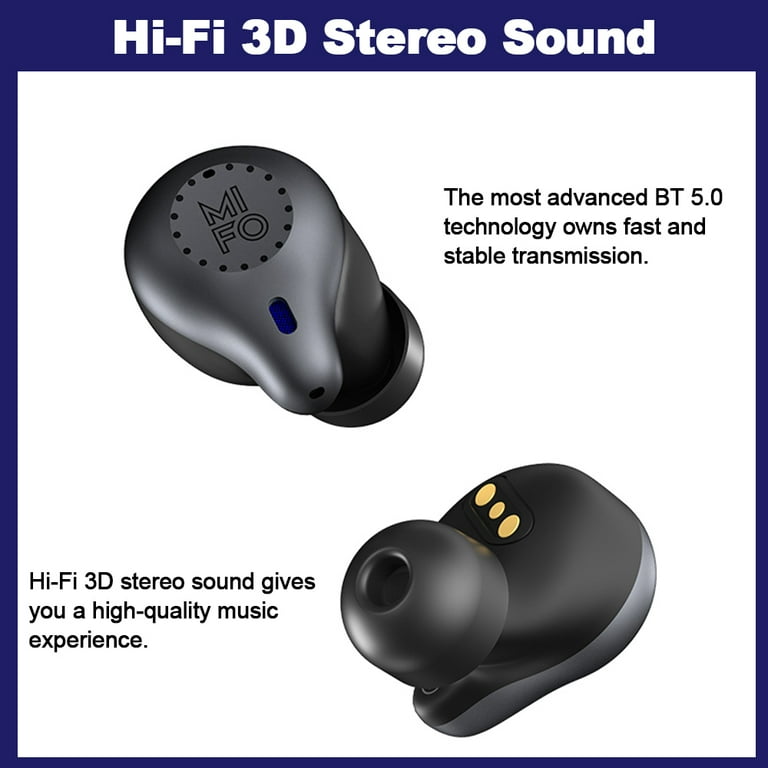 Mifo o5 plus wireless earbuds ipx7 waterproof bluetooth 5 earbuds with 100 hours new arrivals