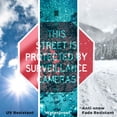 thumbnail image 5 of This Street Is Protected by Surveillance Cameras 10 inch X 10 inch Octagon Plastic Sign with Aluminum Mounting Stake Weather Resistant UV Protected for Workplace Private Property and, 5 of 8