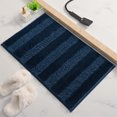thumbnail image 2 of Mecorevxz Bathroom Rugs 16x24Inch,Extra Soft Absorbent Chenille Bath Rugs,Rubber Backing Fast Dry,Machine Washable Bath Mats for Bathroom Floor,Tub and Shower, Home Decor Accessories,Blue, 2 of 7