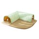 thumbnail image 3 of Túnel para gatos, túnel interior para gatos, juguete interactivo para gatos, túnel plegable transpirable para gatos de interior, tienda de juegos L, 3 of 9