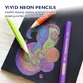thumbnail image 5 of BAZIC 8 Neon Colored Pencils, Pencil Set for Art Drawing, (8/Pack), 24-Pack, 5 of 7