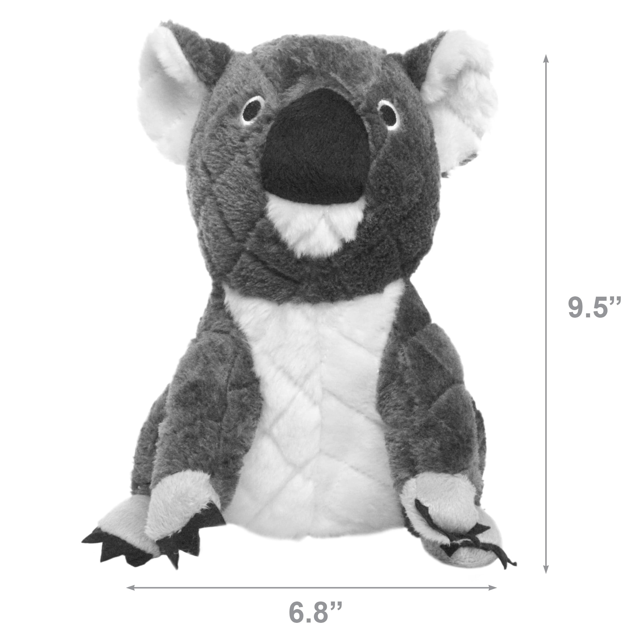 Mighty Safari Koala Durable Plush Squeaky Dog Toy