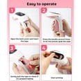 thumbnail image 5 of 3D Vintage Manual Label Maker Printer,Embossing Label Maker Machine with 6 Rolls Emboss Tapes,Small Old School Embossing Labeler for Home Kitchen Office and DIY, 5 of 6