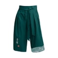 thumbnail image 5 of Men’s Casual Loose Linen Shorts Japanese Traditional Asian Style Bottoms, 5 of 6