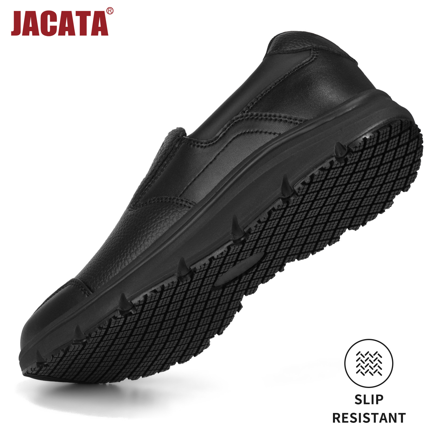 Jacata Men's Non-Slip Work Shoes with Arch Support photo 5