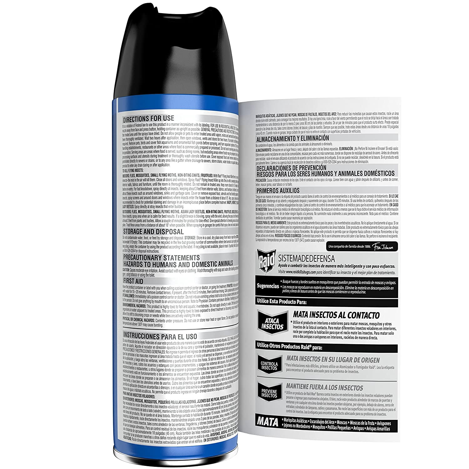 Raid Flying Insect Killer 7, 15 oz (Pack of 6)
