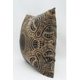thumbnail image 3 of Ada Home Decor Gold Geometric Contemporary Pillow, 3 of 6