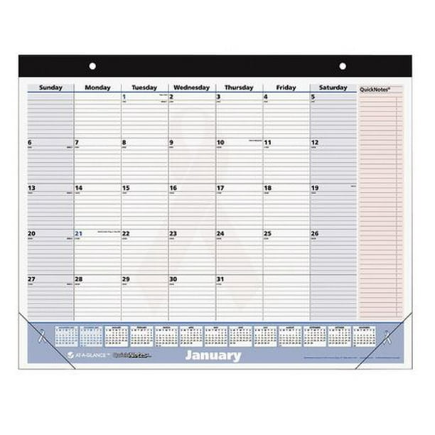 ATAGLANCE Desk Pad Calendar,22x17 In. AAGSKPN7000