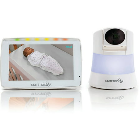 Summer Infant 29650 In View 2.0,Video Baby Monitor with 5 Inch Screen LCD Display and Nightvision (New Open