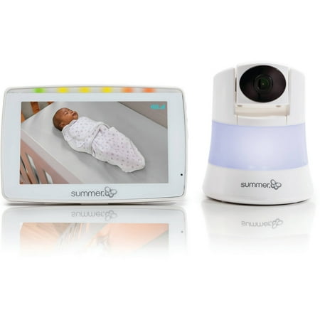 Summer Infant 29650 In View 2.0,Video Baby Monitor with 5 Inch Screen LCD Display and Nightvision (New Open (Summer Infant Best View Monitor)