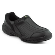 SR Max Charlotte, Women's, Black, Athletic Slip On Style Slip Resistant Soft Toe Work Shoe (6.0 EW)