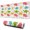 Colorful Dinosaurs DiverseSilhouettes, variant on Long Mouse Pads for Desk,Colorful Dinosaurs DiverseSilhouettes Desk Mats on Top Of Desks, Desk Mouse Pad Extra Large with 3mm Non-Slip Base and Stitched Edge for Gaming,Work,Home 31.5"x11.8"